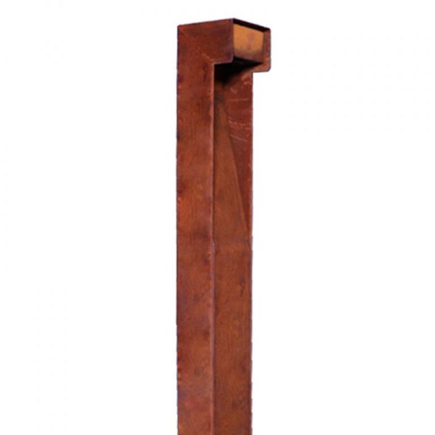 Tuinpaal Pro+ padverlichting met schemerschakelaar, corten