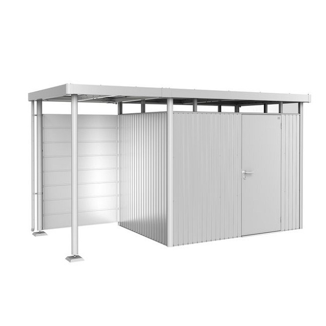 Achterwand voor zijdak  S Gr. H2-H5  zilver metallic ~