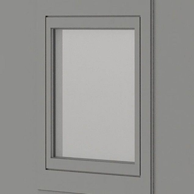 Draaikiepraam CN rechts donkergrijs metallic ~