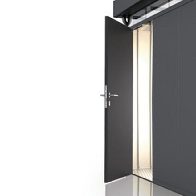 Extra deur CN links donkergrijs metallic ~