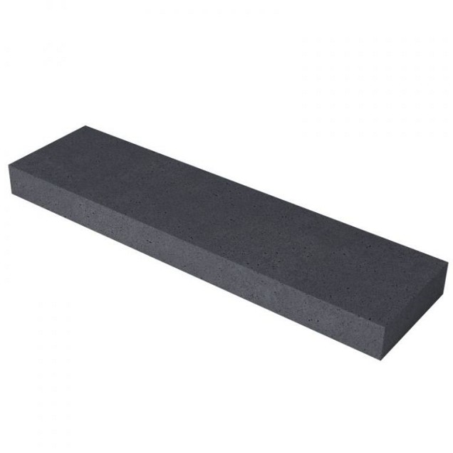 Schellevis Oudhollandse sokkel antraciet 190x50x15 cm. ~