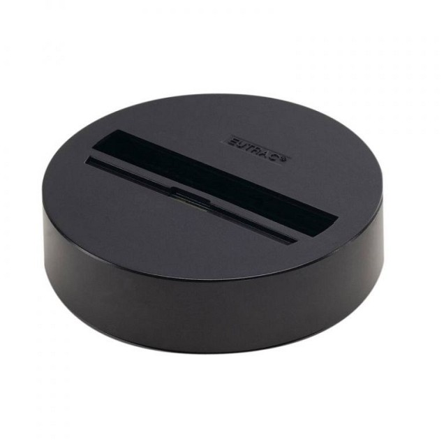 EUTRAC UNIVERSEEL ROZET zwart kunststof ~