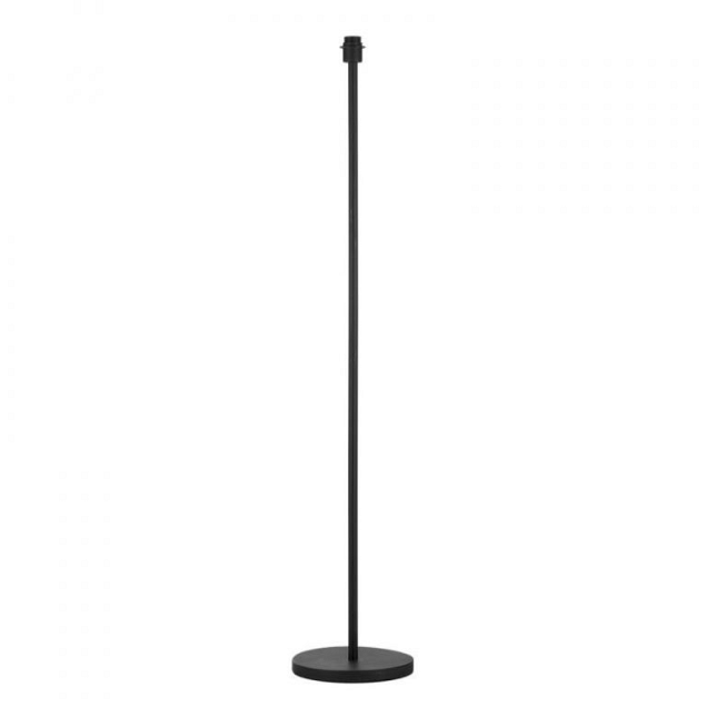 FENDA staande lamp voet enkel zwart 1xE27 zonder kap ~
