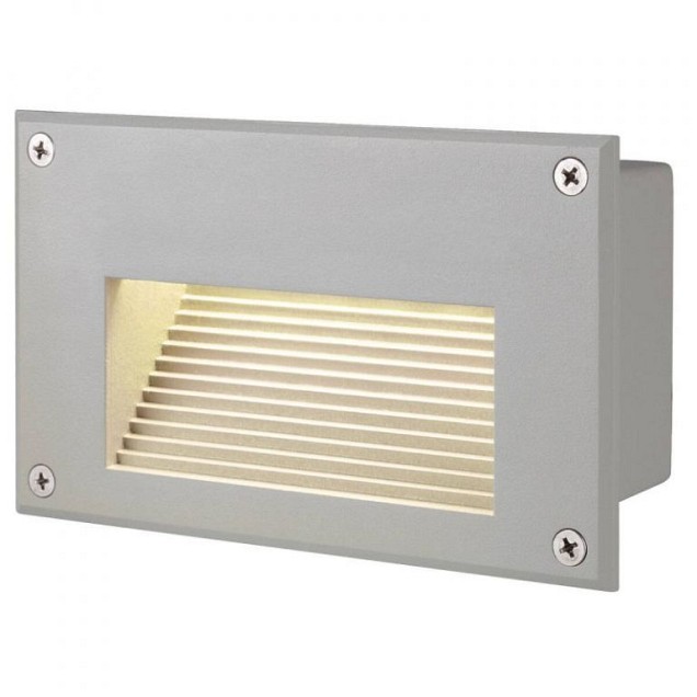 BRICK LED DOWNUNDER zilvergrijs 1xLED 3000K ~