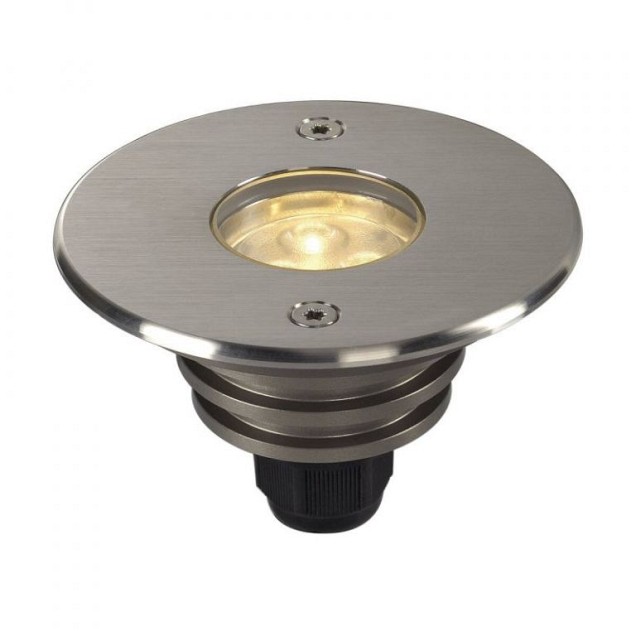 DASAR 92 LED LV rond edelstaal 1xLED 3000K ~