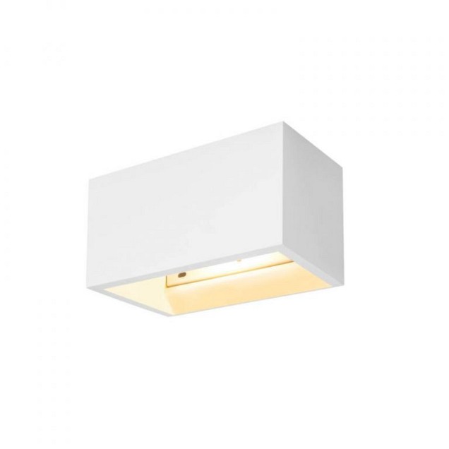 PLASTRA wandlamp wit 1xQT-DE12 ~