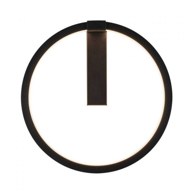 ONE 40 wandlamp zwart 1xLED 3000/4000K DALI ~