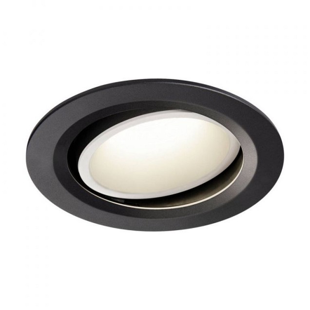 NUMINOS DL L zw/wi 55gr kantelb. 1xLED 4000K (uitlopend 2025) ~