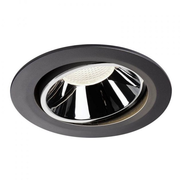 NUMINOS DL XL zw/ch 40gr kantelb. 1xLED 4000K (uitlopend 2025) ~
