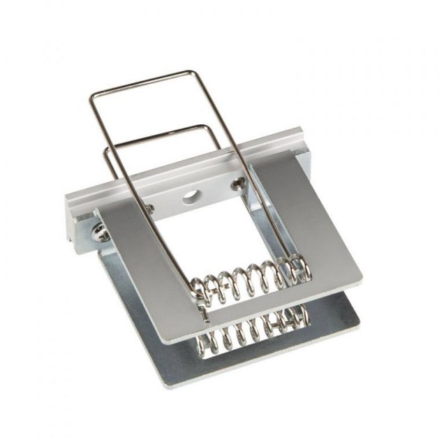 GRAZIA 20 montageveer chroom/aluminium, 2 stk ~