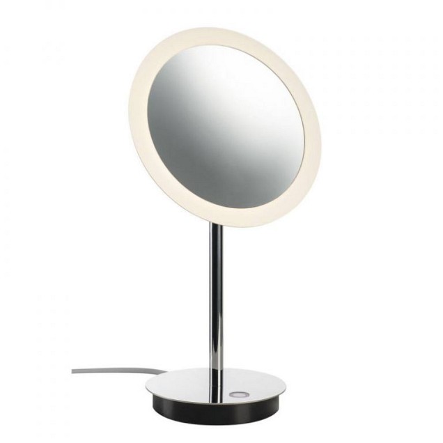 MAGANDA tafellamp chroom 1xLED 2700/3000/4000K (uitlopend 2024) ~