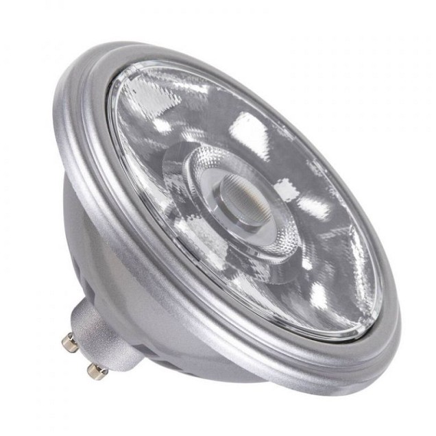 QPAR111 GU10 led zilver 12,5W 2700K CRI90 10° ~