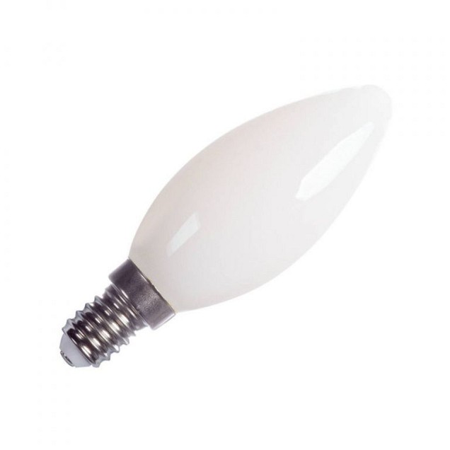 C35 E14 led frosted 4,2W 2700K CRI90 320° ~