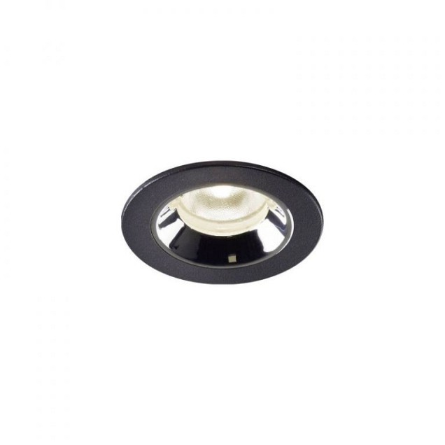 NUMINOS XS zwart/chroom 1xLED 4000K 55° (uitlopend 2025) ~
