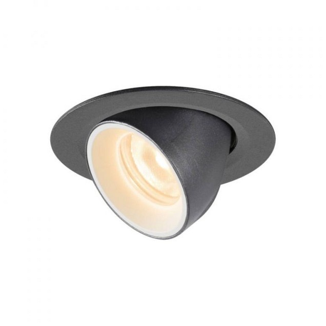 NUMINOS GIMBLE XS zwart/wit 1xLED 2700K 20° (uitlopend 2025) ~