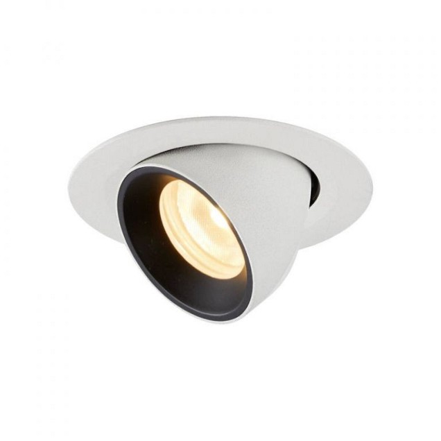 NUMINOS GIMBLE XS wit/zwart 1xLED 3000K 55° (uitlopend 2025) ~