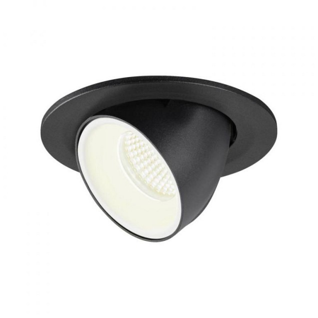 NUMINOS GIMBLE S zwart/wit 1xLED 4000K 40° (uitlopend 2025) ~