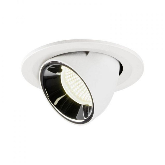 NUMINOS GIMBLE XS wit/chroom 1xLED 4000K 55 (uitlopend 2025) ~
