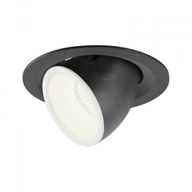 NUMINOS GIMBLE M zwart/wit 1xLED 4000K 55° (uitlopend 2025) ~