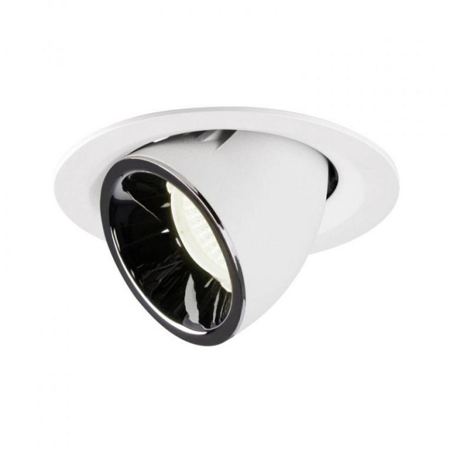 NUMINOS GIMBLE M wit/chroom 1xLED 4000K 55° (uitlopend 2025) ~