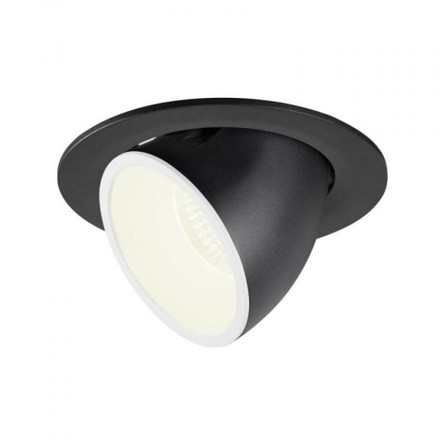 NUMINOS GIMBLE L zwart/wit 1xLED 4000K 20° (uitlopend 2025) ~