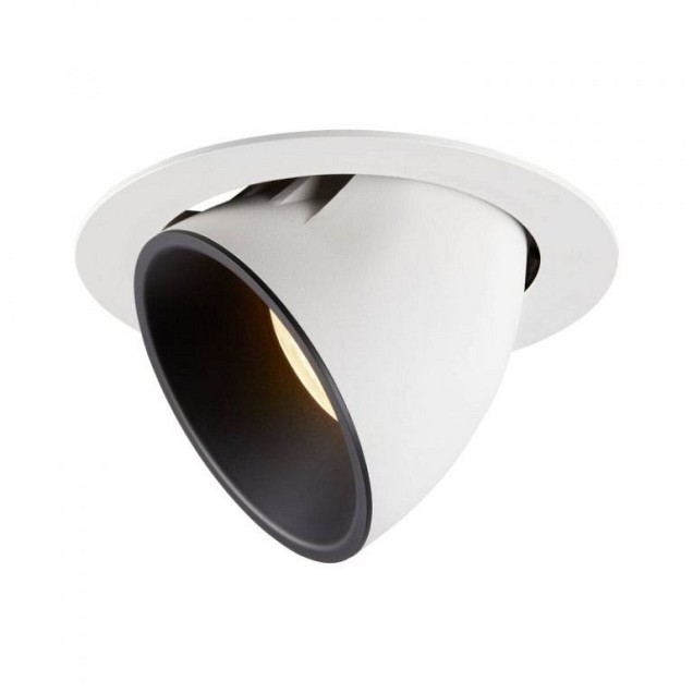 NUMINOS GIMBLE XL wit/zwart 1xLED 3000K 20° (uitlopend 2025) ~
