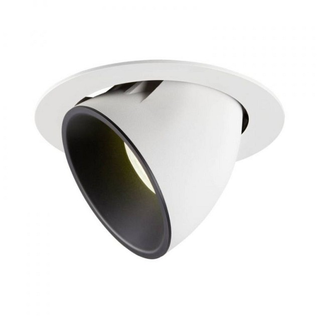 NUMINOS GIMBLE XL wit/zwart 1xLED 4000K 40° (uitlopend 2025) ~