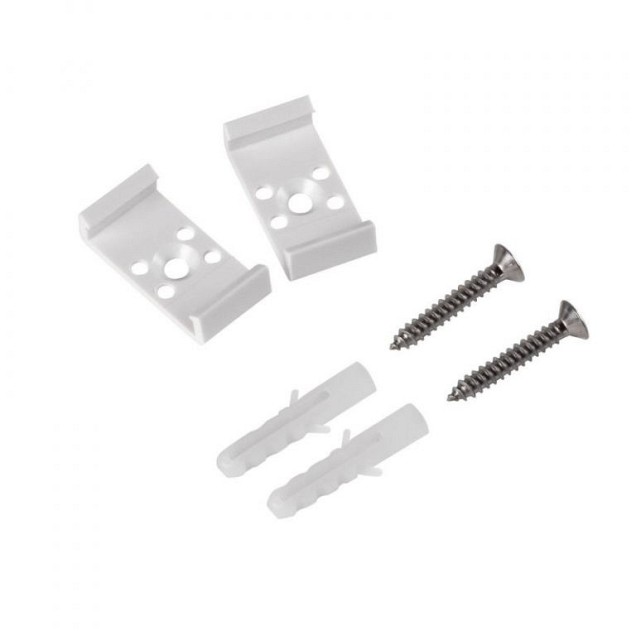 BATTEN, montageklemmen wit ~
