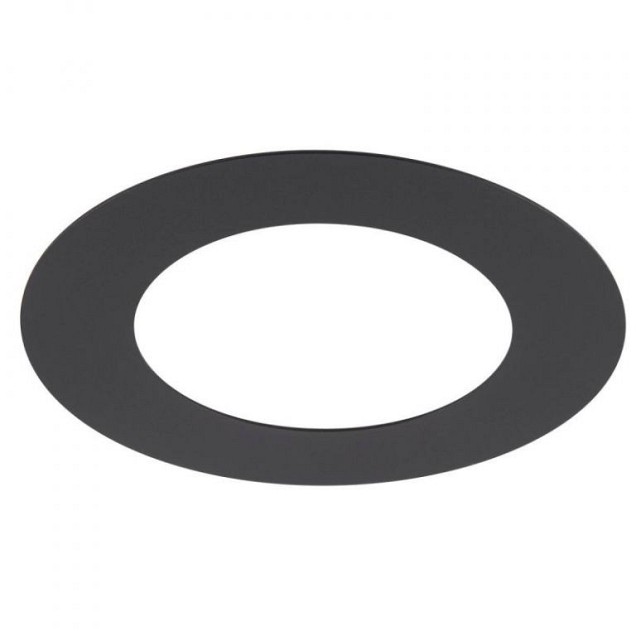 NUMINOS L inbouwframe rond 240/150mm zwart ~