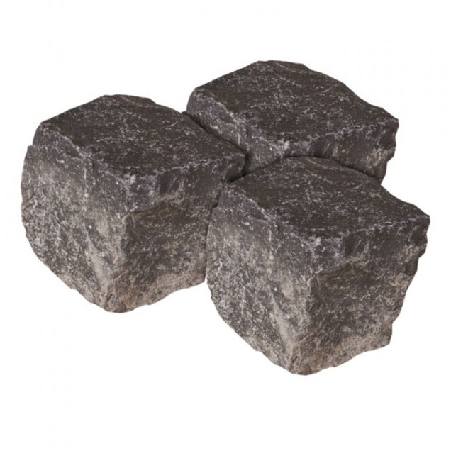 Kinderkop Basalt 17x15 cm. in kist (39 st/m2)~ OP=OP ~