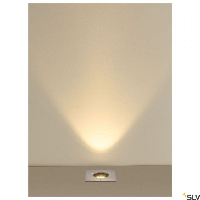 DASAR S vloer vierk. cilind. antraciet 1xLED 3000K ~