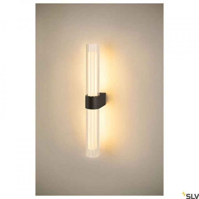 LYGANT double zwart 2xLED 3000K ~