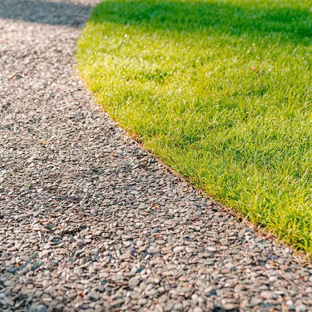 CorTen kantopsluiting met geplette rand 230x29 cm. (2 mm.) ~