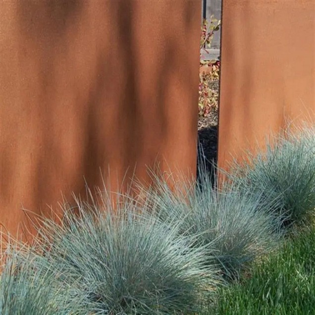 CorTen paneel basis 5 (BxDxH) 40x5x180 cm. (2 mm.) ~