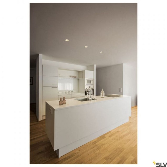 VERLUX 85x85mm wit 1xLED 3000K ~