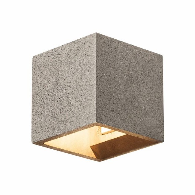 SOLID CUBE zwart zandsteen 1xG9 ~