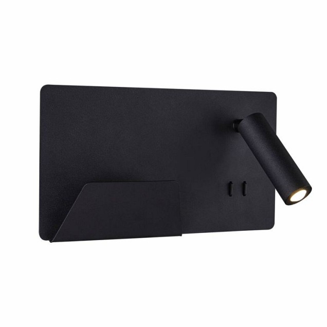 SOMNILA SPOT zwart links 1xLED 3000K ~