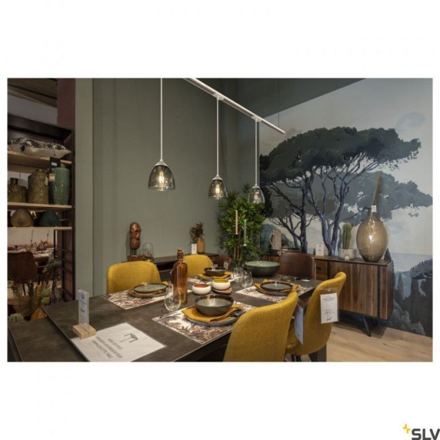 1-Fase pendeladapter wit (uitlopend 2024) ~