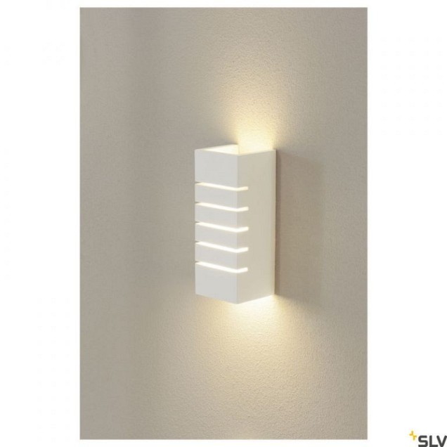 PLASTRA 100 SLOT wit 1xE14 ~