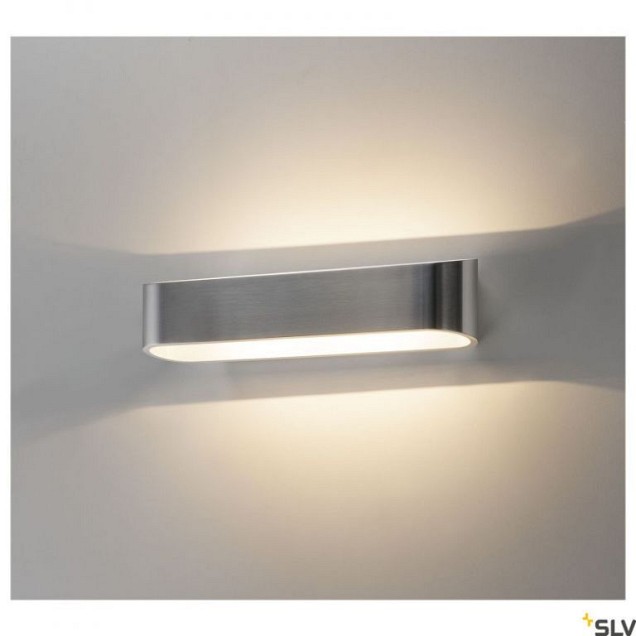 ASSO 300 alu geborsteld 2xLED 3000K ~