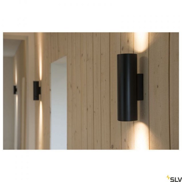 ENOLA_B UP-DOWN zwart 2xGU10 ~