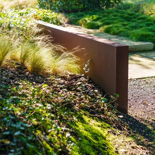 CorTen wand (BxDxH) 150x15x60 cm. (2 mm.) ~