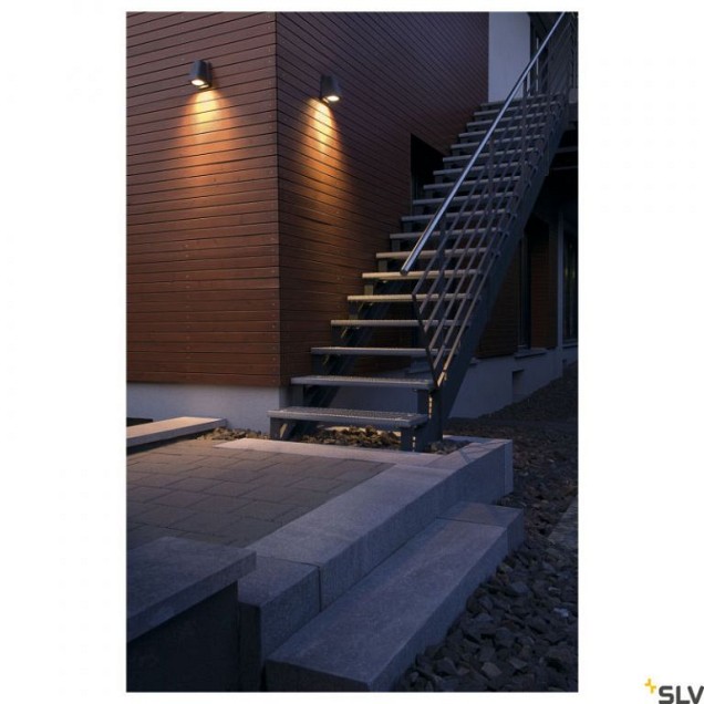 WALLYX GU10 antraciet 1xGU10 ~