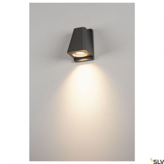 WALLYX GU10 antraciet 1xGU10 ~