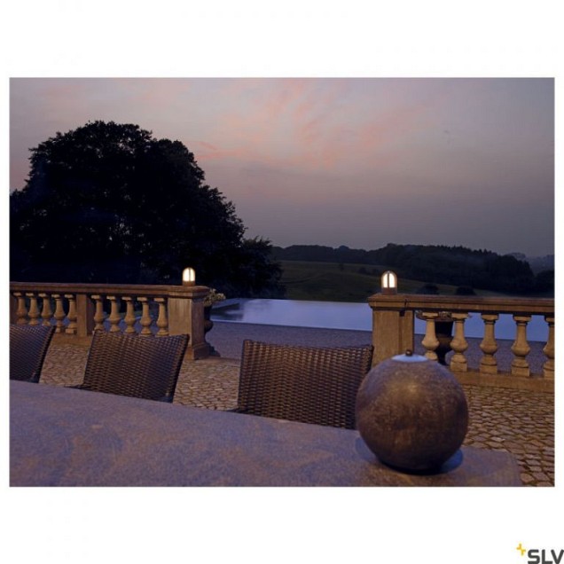 RUSTY CONE geroest staal 1xE14 ~