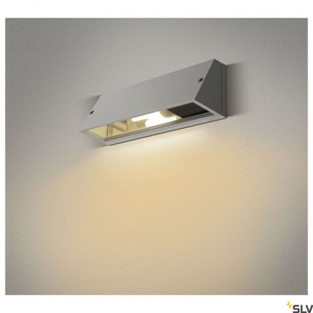 PEMA SQUARE zilvergrijs 1xE27 ~