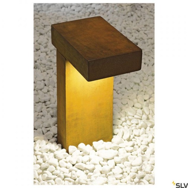 RUSTY PATHLIGHT geroest staal 1xGX53 ~