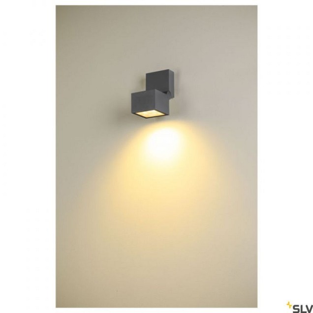 S-CUBE wand/plafond antrac. 1xLED 2700/3000K PHASE ~
