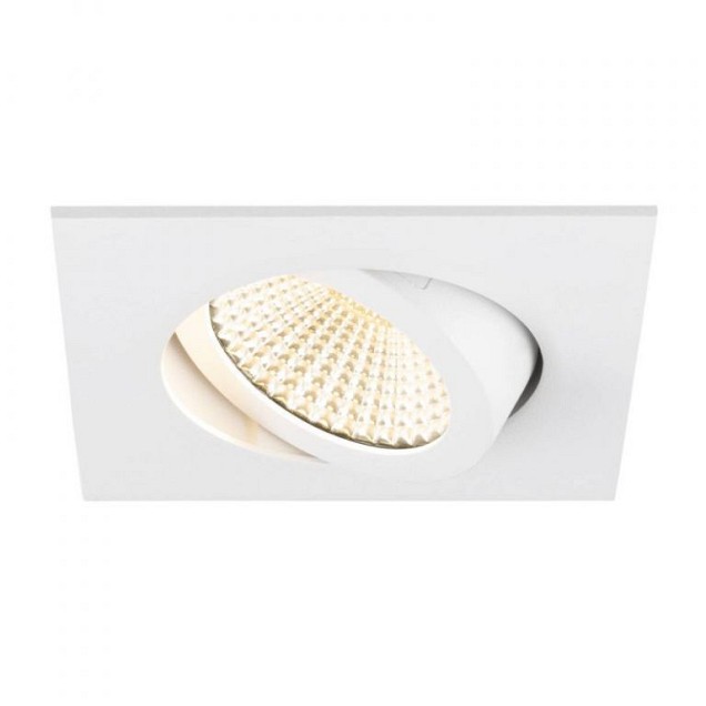 NEW TRIA 68 DL vierkant wit 1xLED 3000K 60° ~