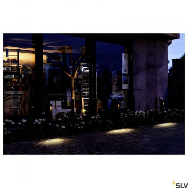 SLOTBOX 70 antraciet 1xLED 3000K ~